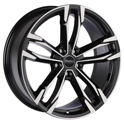 AFL OCEAN WHEELS F5 BLACK POLISH