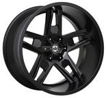 STATUSFÄLGAR A262 FLATBLACK
