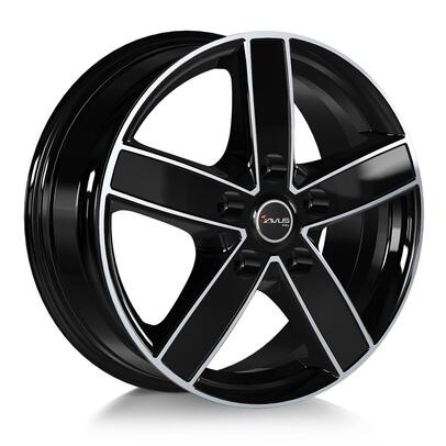 AVUS RACING AVUS AC-V51 BLACK POLISHED