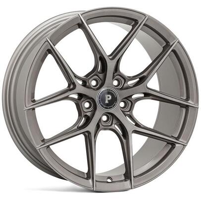 PLATINUM WHEELS PLATINUM 580R - CARBON GREY/BRUSHED (SET) VEEMAN