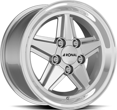 RONAL R9 SILVER RIM LIP CUT