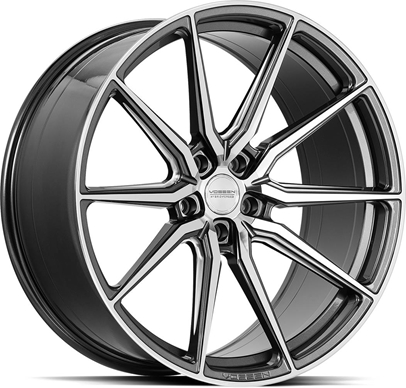 VOSSEN HF3 GLOSS GRAPHITE POLISHED