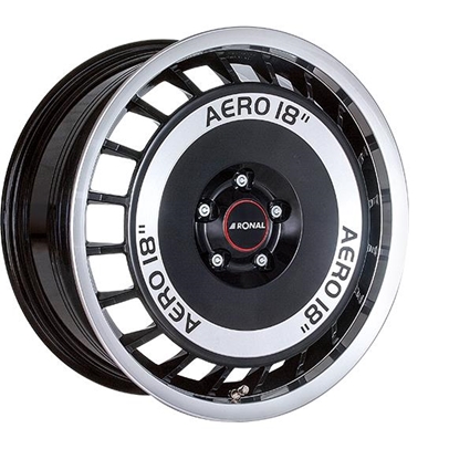 RONAL R50 AERO BLACK FRONT CUT