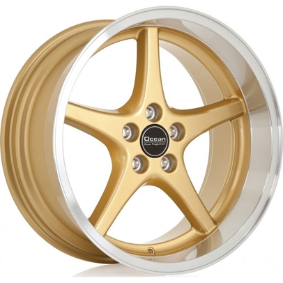 AFL OCEAN WHEELS MK18 GOLD POLISH LIP
