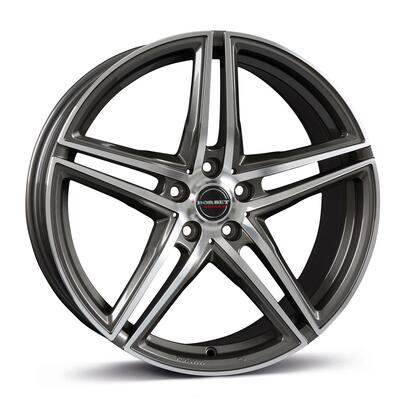 BORBET XRT GRAPHITE POLISHED
